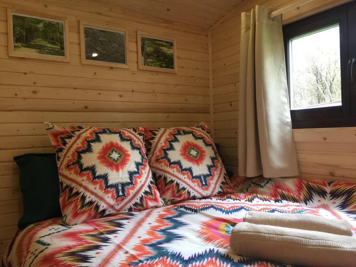 Roulottes Du Chalet Des Pins Rougeou Dış mekan fotoğraf
