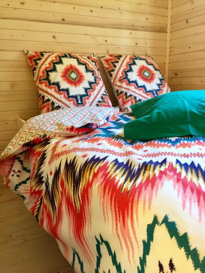 Roulottes Du Chalet Des Pins Rougeou Dış mekan fotoğraf